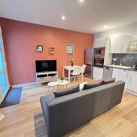 Le Remois - Charmant T2 - Renove - Parking - Cour Privative - Wifi Reims Luaran gambar