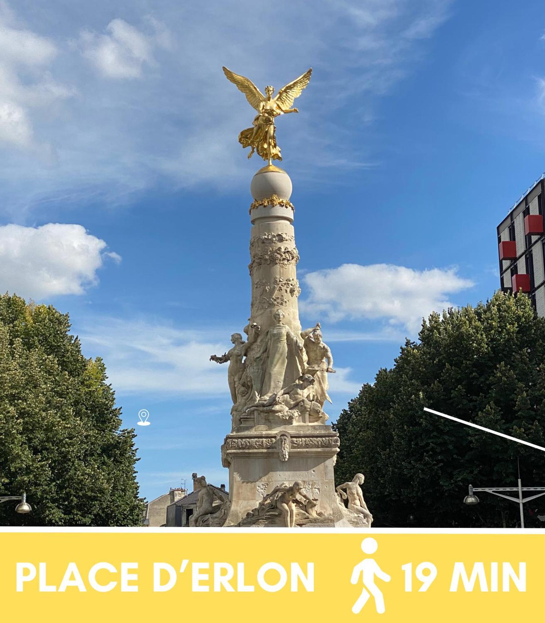 Le Remois - Charmant T2 - Renove - Parking - Cour Privative - Wifi Reims Luaran gambar